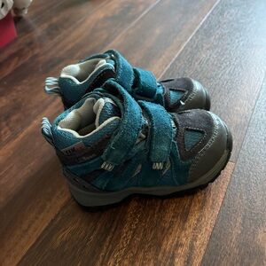 ll bean Tek 2.5 Toddler Boys Waterproof Boots size 8 blue
